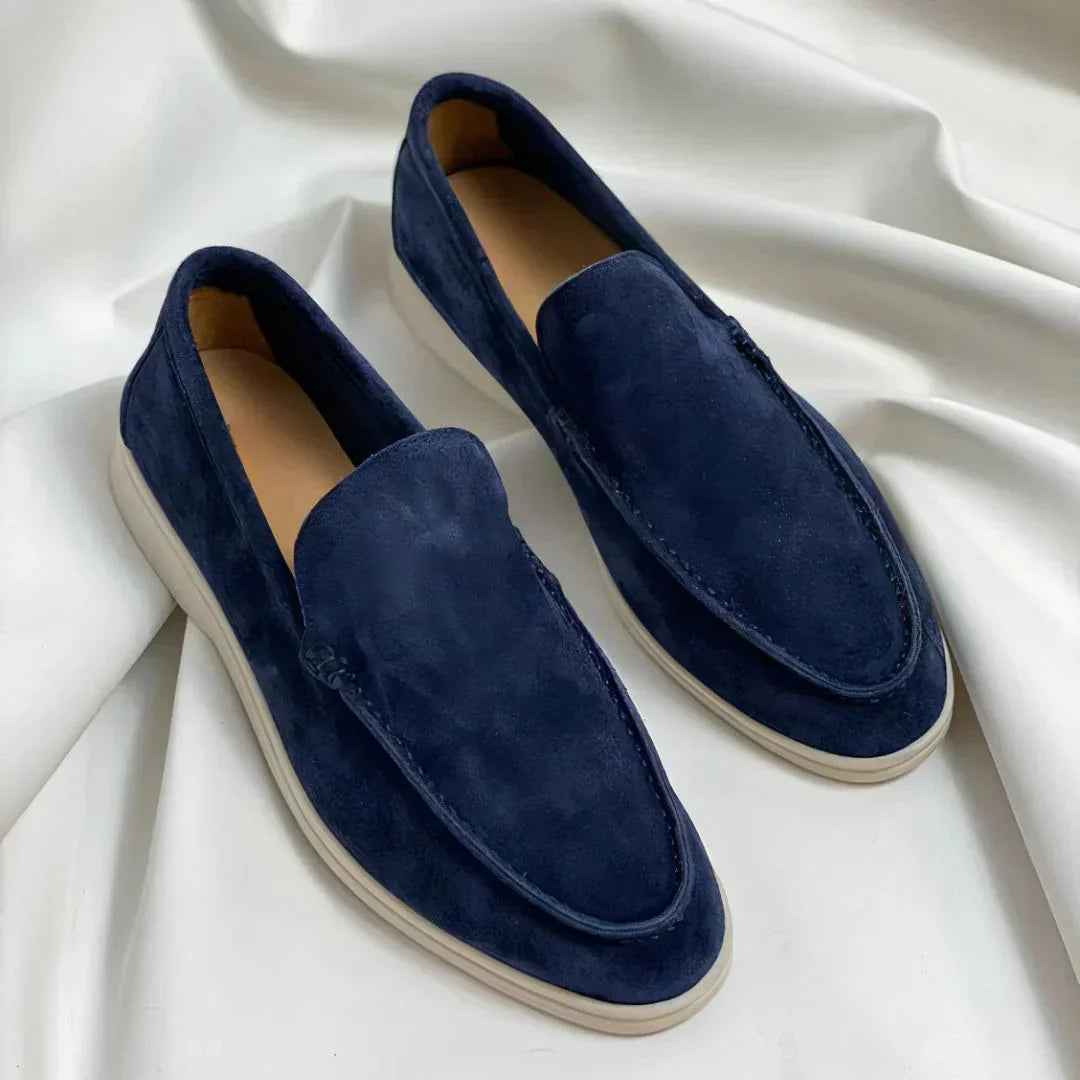 Kenzio - Ruskind slip-on sko