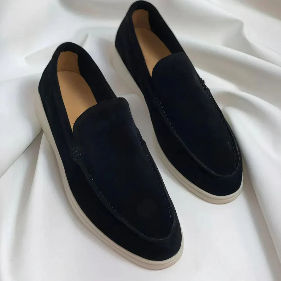 Kenzio - Ruskind slip-on sko