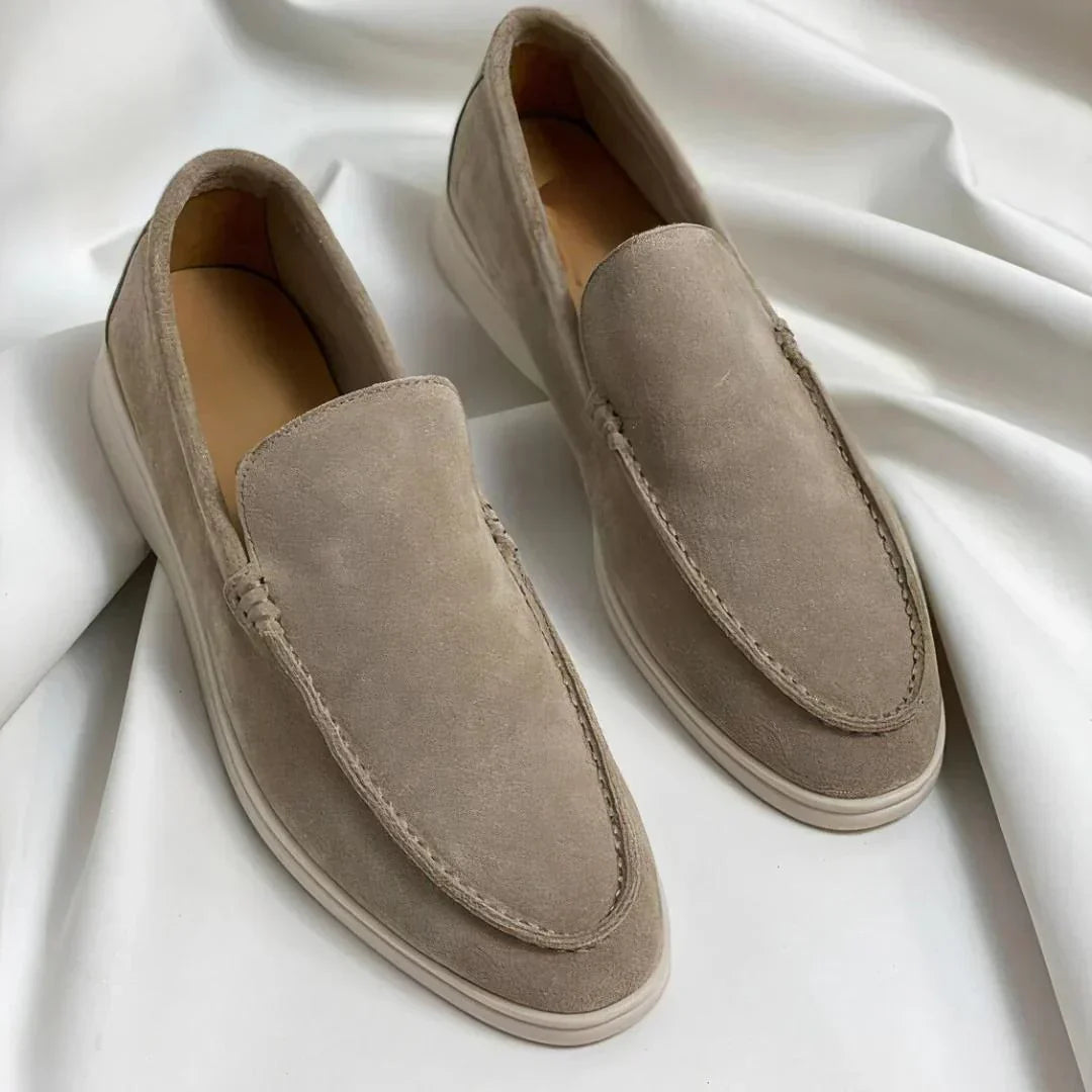 Kenzio - Ruskind slip-on sko